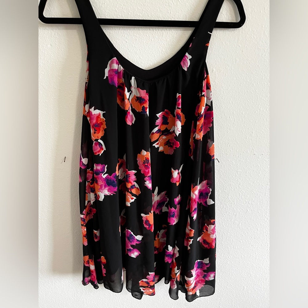 Woman’s Tank Flowy Floral Dress